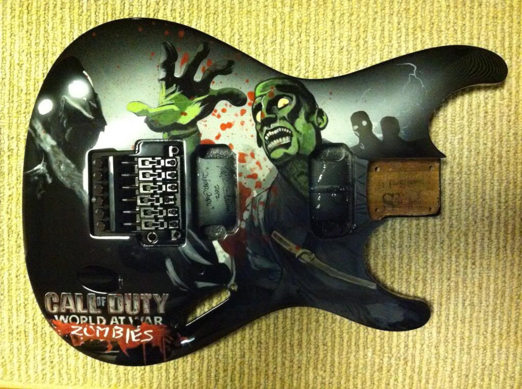 Call of Duty World at War Zombies Guitar Jemsite